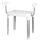 - Dusch-und Badehocker mit Armlehnen, in Farbe WEISS – Farbe WEISS – Ansicht 2