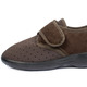 Gesundheitsschuhe - Aerosoft® Flex Stretch-Klettslipper von Jürgen Hirsch® – Farbe BRAUN – Ansicht 3 Gesundheitsschuhe - Aerosoft® Flex Stretch-Klettslipper von Jürgen Hirsch®, in Größe 036 bis 046, in Farbe BRAUN – Farbe BRAUN – Ansicht 3