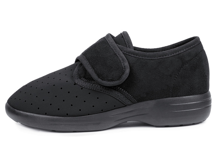 Gesundheitsschuhe - Aerosoft® Flex Stretch-Klettslipper von Jürgen Hirsch®, in Größe 036 bis 046, in Farbe BRAUN Ansicht 8