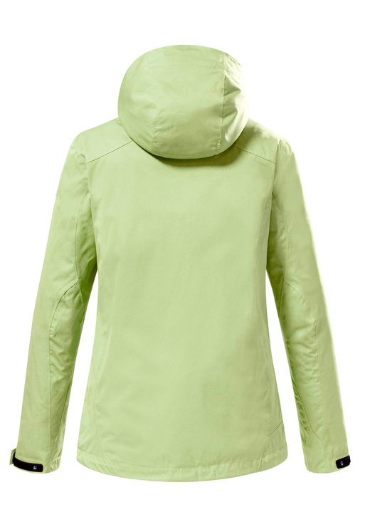 - Modische Damen-Funktionsjacke mit abnehmbarer Kapuze, in Größe 036 bis 054, in Farbe MINT Ansicht 2