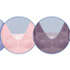 Wäsche - Comfort Spitzen BH im 3er-Set – Farbe FLIEDER-ROSA-TAUPE – Ansicht 1 Wäsche - Comfort Spitzen BH im 3er-Set, in Größe 3XL bis XXL, in Farbe FLIEDER-ROSA-TAUPE, in Ausführung Set 1: 1x flieder, 1x rosa, 1x taupe – Farbe FLIEDER-ROSA-TAUPE – Ansicht 1