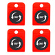 Praktische Hilfsmittel - Möbel-Heber und 4 Transport-Rollen – Farbe ROT-SCHWARZ – Ansicht 2 Praktische Hilfsmittel - Möbel-Heber und 4 Transport-Rollen, in Farbe ROT-SCHWARZ – Farbe ROT-SCHWARZ – Ansicht 2