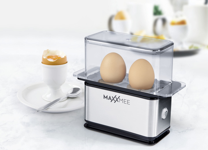 Küchengeräte - Eierkocher für 1–2 Frühstückseier, in Farbe EDELSTAHL