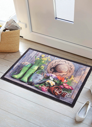 Fußmatten - Fußmatte Home mit rutschhemmender Rückseite, in Farbe BUNT