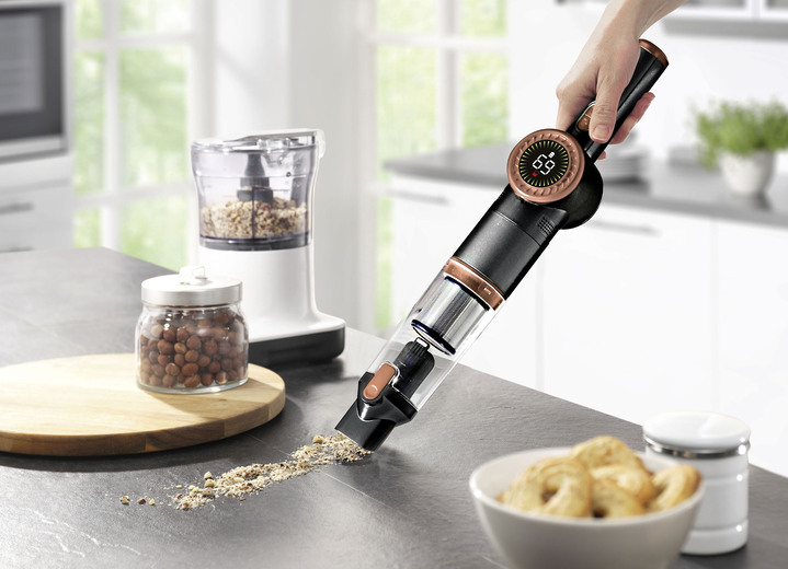 - 2-in-1 Akku-Hand- und Bodenstaubsauger 