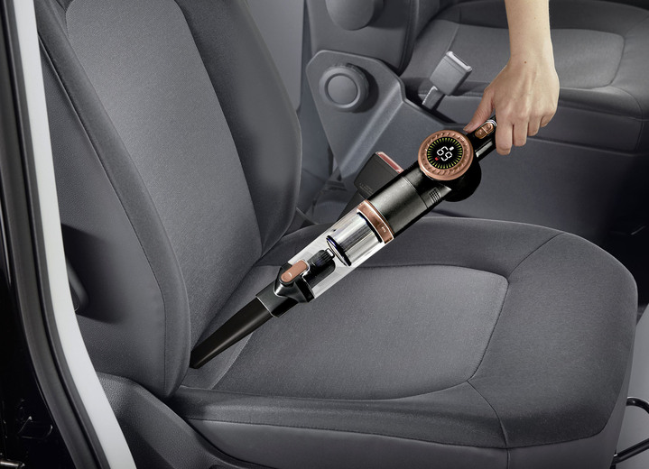 - 2-in-1 Akku-Hand- und Bodenstaubsauger 