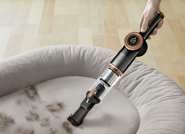 - 2-in-1 Akku-Hand- und Bodenstaubsauger 