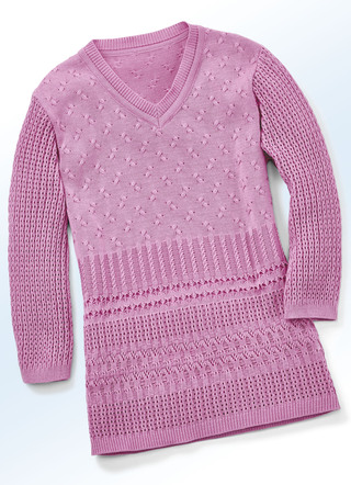Pullover in Mustermix