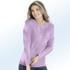 Basics - Pullover in Feinstrick – Farbe FLIEDER Basics - Pullover in Feinstrick, in Größe 038 bis 054, in Farbe BLEU