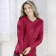 Basics - Pullover in Feinstrick – Farbe ROT Basics - Pullover in Feinstrick, in Größe 038 bis 054, in Farbe BLEU