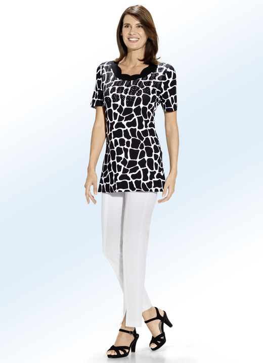 Hosen - Hose mit angesagten Beinschlitzen, in Größe 018 bis 235, in Farbe HUMMER Ansicht 19