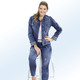 Hosen - Knöchellange Jeans in 5-Pocket-Form – Farbe JEANSBLAU – Ansicht 4 Hosen - Knöchellange Jeans in 5-Pocket-Form, in Größe 017 bis 050, in Farbe JEANSBLAU – Farbe JEANSBLAU – Ansicht 4