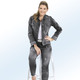 Hosen - Knöchellange Jeans in 5-Pocket-Form – Farbe ANTHRAZIT – Ansicht 3 Hosen - Knöchellange Jeans in 5-Pocket-Form, in Größe 017 bis 050, in Farbe JEANSBLAU – Farbe ANTHRAZIT – Ansicht 3