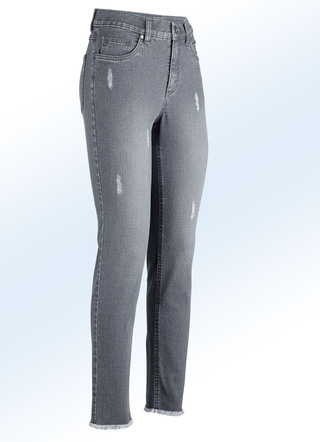 Knöchellange Jeans in 5-Pocket-Form