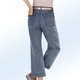 culotten - Jeans-Culotte in 5-Pocket-Form, in Größe 017 bis 050, in Farbe JEANSBLAU – Farbe JEANSBLAU – Ansicht 4