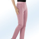 Hosen - Edle Hose in Schlupfform, in Größe 018 bis 054, in Farbe WEISS – Farbe DUNKELROSÉ – Ansicht 3