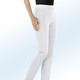 Hosen - Edle Hose in Schlupfform, in Größe 018 bis 054, in Farbe WEISS – Farbe WEISS – Ansicht 3