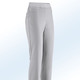 Hosen - Edle Hose in Schlupfform, in Größe 018 bis 054, in Farbe WEISS – Farbe MITTELGRAU – Ansicht 1