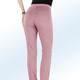 Hosen - Edle Hose in Schlupfform, in Größe 018 bis 054, in Farbe WEISS – Farbe DUNKELROSÉ – Ansicht 4