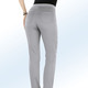 Hosen - Edle Hose in Schlupfform, in Größe 018 bis 054, in Farbe WEISS – Farbe MITTELGRAU – Ansicht 4