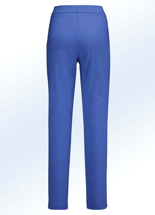 Hosen - Hose mit angesagten Beinschlitzen, in Größe 018 bis 052, in Farbe SCHWARZ Ansicht 15