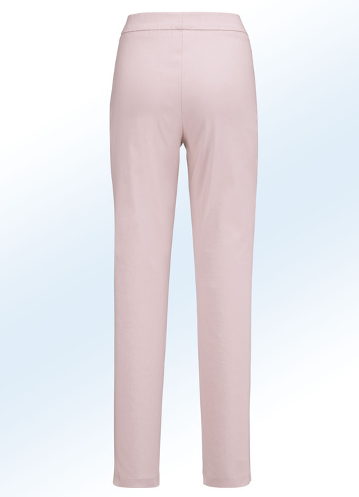 Hosen - Hose mit angesagten Beinschlitzen, in Größe 018 bis 052, in Farbe SCHWARZ Ansicht 6