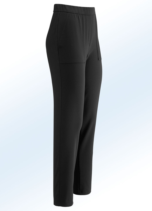 Hosen - Sportive Hose in aktueller Knöchellänge Ansicht 7 Hosen - Sportive Hose in aktueller Knöchellänge, in Größe 017 bis 052, in Farbe MARINE Ansicht 7