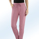 Hosen - Jerseyhose im stadttauglichen Joggpant-Style – Farbe DUNKELROSÉ – Ansicht 3 Hosen - Jerseyhose im stadttauglichen Joggpant-Style, in Größe 017 bis 052, in Farbe JEANSBLAU – Farbe DUNKELROSÉ – Ansicht 3