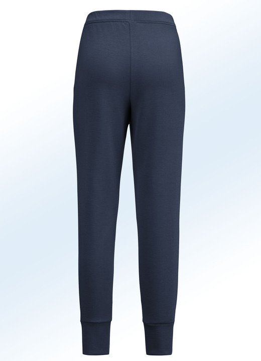 Hosen - Jerseyhose im stadttauglichen Joggpant-Style Ansicht 11 Hosen - Jerseyhose im stadttauglichen Joggpant-Style, in Größe 017 bis 052, in Farbe JEANSBLAU Ansicht 11