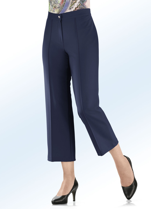 Hosen - Hose in 7/8-Länge, in Größe 018 bis 054, in Farbe MARINE Ansicht 3