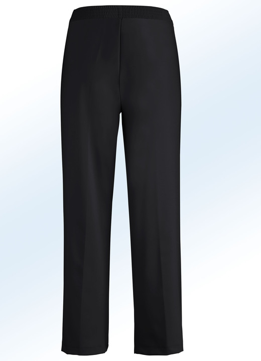 Hosen - Hose in 7/8-Länge, in Größe 018 bis 054, in Farbe SCHWARZ Ansicht 2