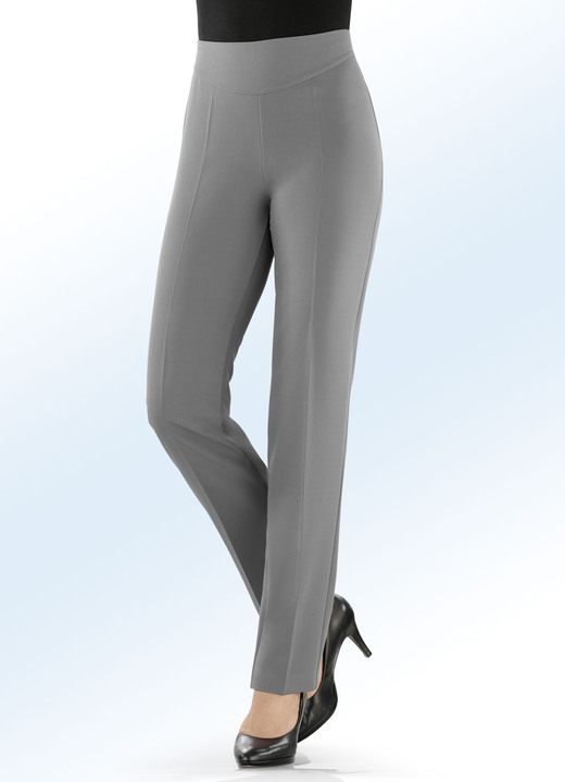 Hosen - Hose in eleganter Schnittführung, in Größe 018 bis 235, in Farbe TAUPE Ansicht 6