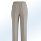 Hosen - Hose in eleganter Schnittführung, in Größe 018 bis 235, in Farbe HELLBEIGE – Farbe TAUPE – Ansicht 2