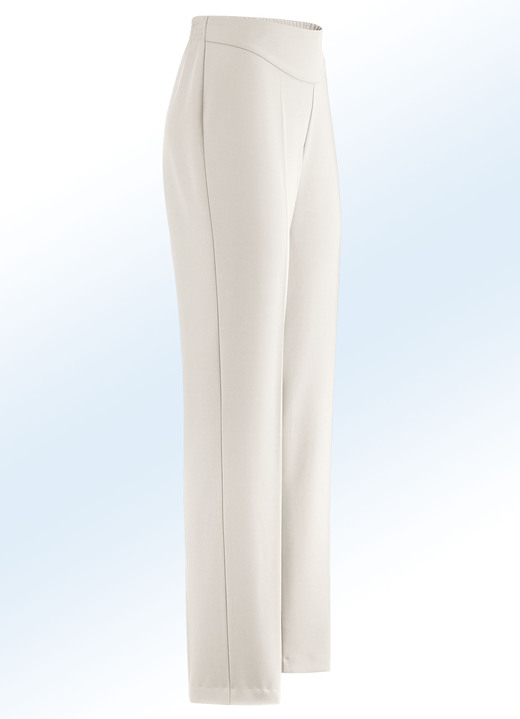 SALE % - Hose in eleganter Schnittführung, in Größe 018 bis 235, in Farbe HELLBEIGE Ansicht 1