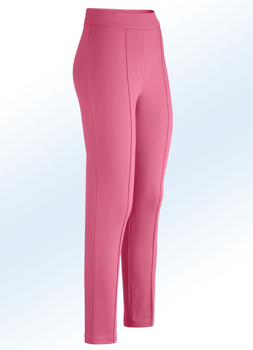 Hosen - Soft-Stretch-Hose Ansicht 4 Hosen - Soft-Stretch-Hose, in Größe 017 bis 052, in Farbe AZURBLAU Ansicht 4