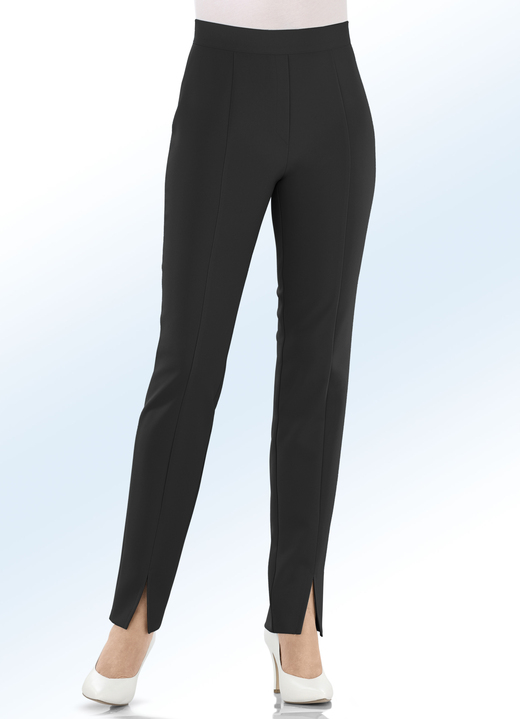 Hosen - Hose mit angesagten Beinschlitzen, in Größe 018 bis 235, in Farbe HUMMER Ansicht 9