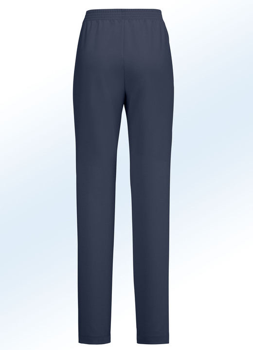 Hosen - Hose mit angesagten Beinschlitzen, in Größe 018 bis 235, in Farbe TÜRKIS Ansicht 11