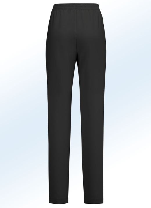 Hosen - Hose mit angesagten Beinschlitzen, in Größe 018 bis 235, in Farbe HUMMER Ansicht 8