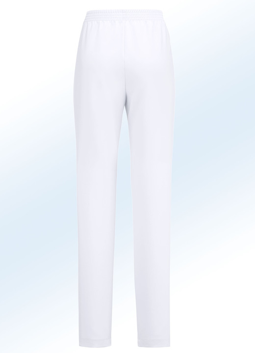 Hosen - Hose mit angesagten Beinschlitzen, in Größe 018 bis 235, in Farbe TÜRKIS Ansicht 17