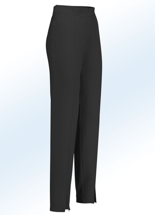 Hosen - Hose mit angesagten Beinschlitzen, in Größe 018 bis 235, in Farbe HUMMER Ansicht 7