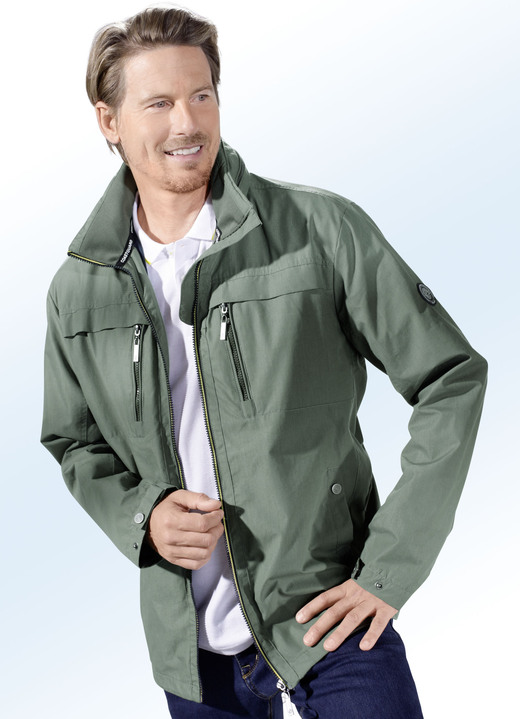 Jacken - Jacke mit verstellbaren Ärmelriegel, in Größe 3XL (58) bis XXL (56), in Farbe GRÜN