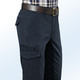 Hosen - Hose mit Cargotaschen in 3 Farben – Farbe MARINE Hosen - Hose mit Cargotaschen in 3 Farben, in Größe 024 bis 060, in Farbe OLIV