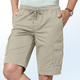 Shorts & Bermudas - Bermudas mit Cargotaschen in 3 Farben, in Größe 024 bis 060, in Farbe MARINE