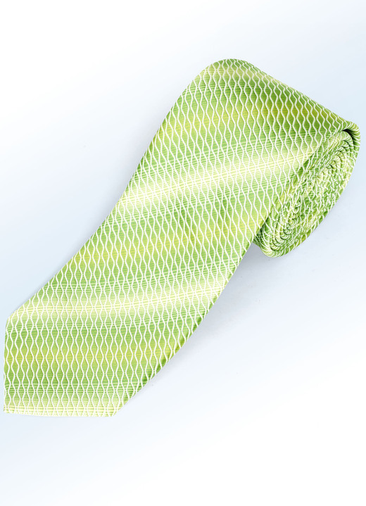 Krawatten - Krawatte in 5 Farben, in Farbe LINDGRÜN Ansicht 1