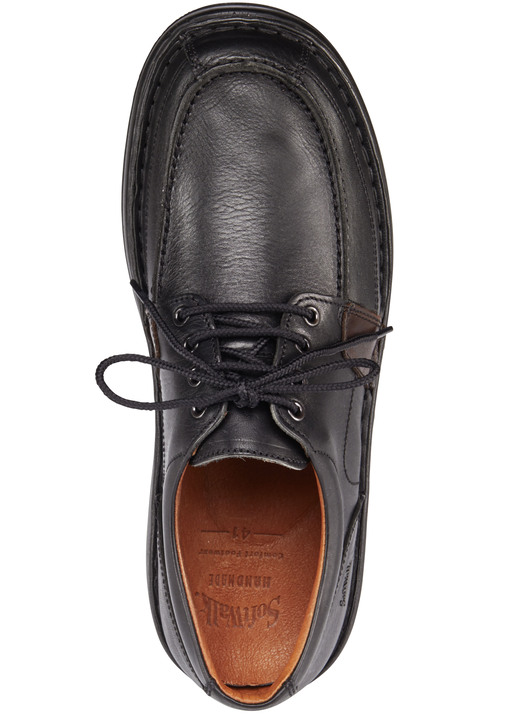 Slipper & Schnürschuhe - GINO GALANTE, schicke Herren- Schnürschuhe, mit herausnehmbarem Fußbett, in Größe 040 bis 047, in Farbe BURGUND Ansicht 7