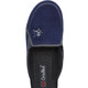 Hausschuhe - Zweierpack, klassische Herren-Hausschuhe, Weite H, mit Gummizug – Farbe BLAU+SCHWARZ – Ansicht 4 Hausschuhe - Zweierpack, klassische Herren-Hausschuhe, Weite H, mit Gummizug, in Größe 040 bis 046, in Farbe BLAU+SCHWARZ – Farbe BLAU+SCHWARZ – Ansicht 4