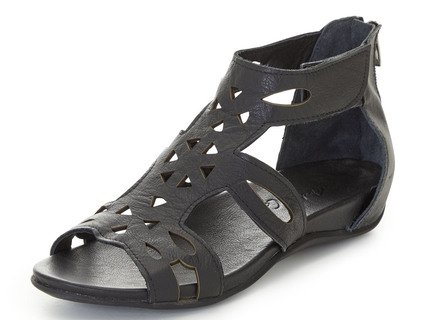 Andrea Conti, modische Damen-Sandalen, aus Leder