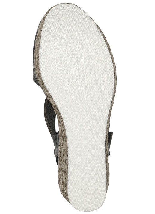 Sandaletten & Pantoletten - Andrea Conti Sandalette aus Nappaleder Ansicht 6 Sandaletten & Pantoletten - Andrea Conti Sandalette aus Nappaleder, in Größe 036 bis 042, in Farbe WEISS Ansicht 6