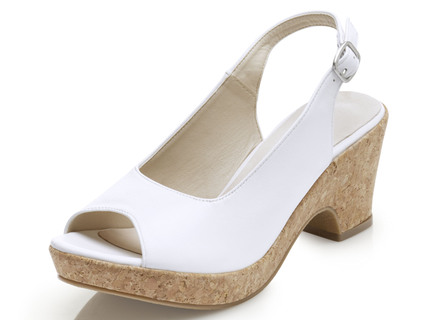 Sandalette mit verstellbarer Fersenschließe
