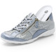 Remonte - Remonte Sneaker mit bedruckten Besätzen – Farbe HELLBLAU-SILBER – Ansicht 2 Remonte - Remonte Sneaker mit bedruckten Besätzen, in Größe 036 bis 043, in Farbe HELLBLAU-SILBER – Farbe HELLBLAU-SILBER – Ansicht 2